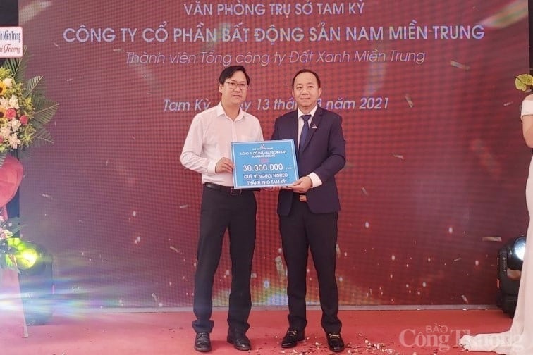 Công ty BĐS Nam Miền Trung khai trương văn phòng trụ sở tại Quảng Nam