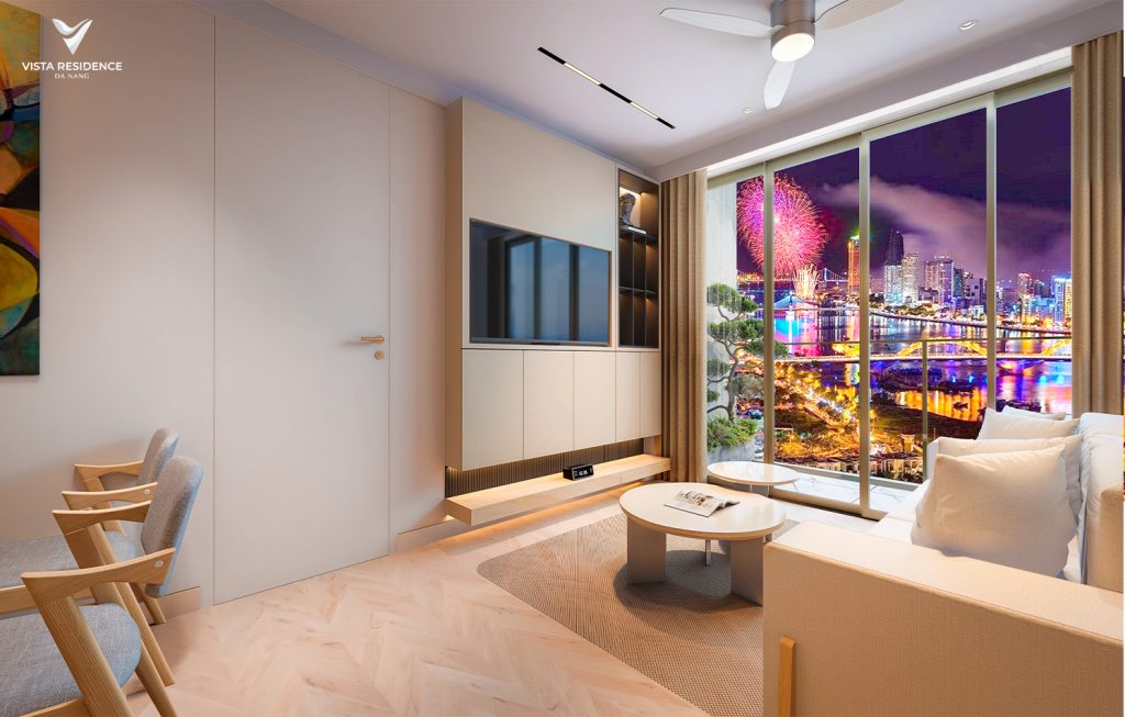 Dự án Vista Residence Da Nang cất nóc, khẳng định mạnh mẽ tiềm lực và uy tín chủ đầu tư 3 202506091700 Vista Phao hoa 1