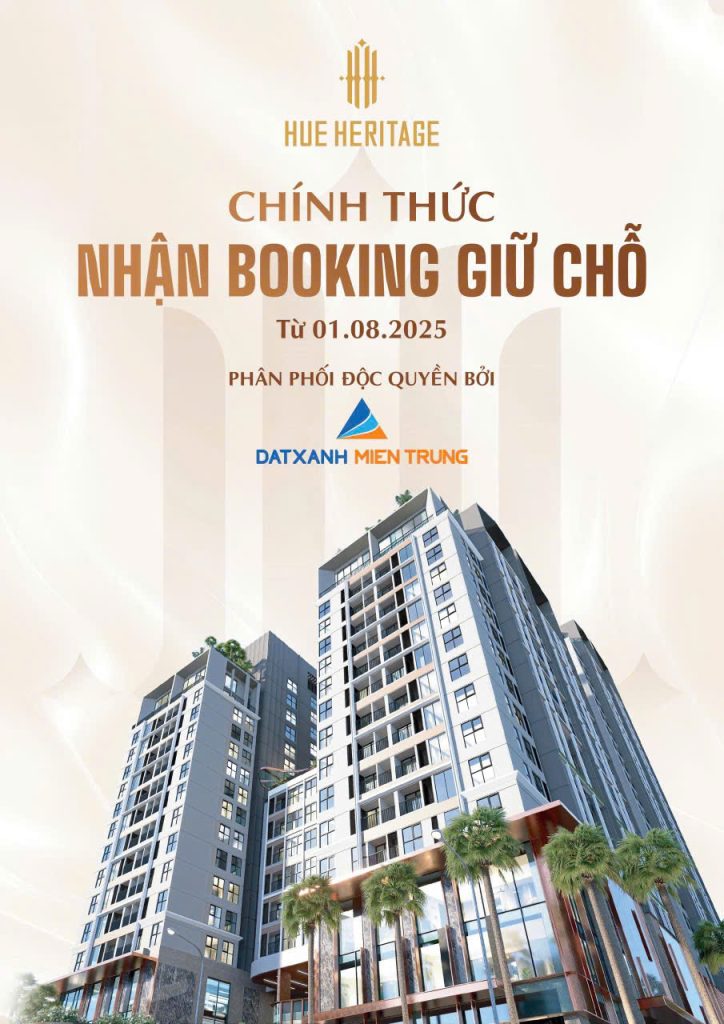 Căn hộ HUE HERITAGE 30 căn hộ Hue Heritage