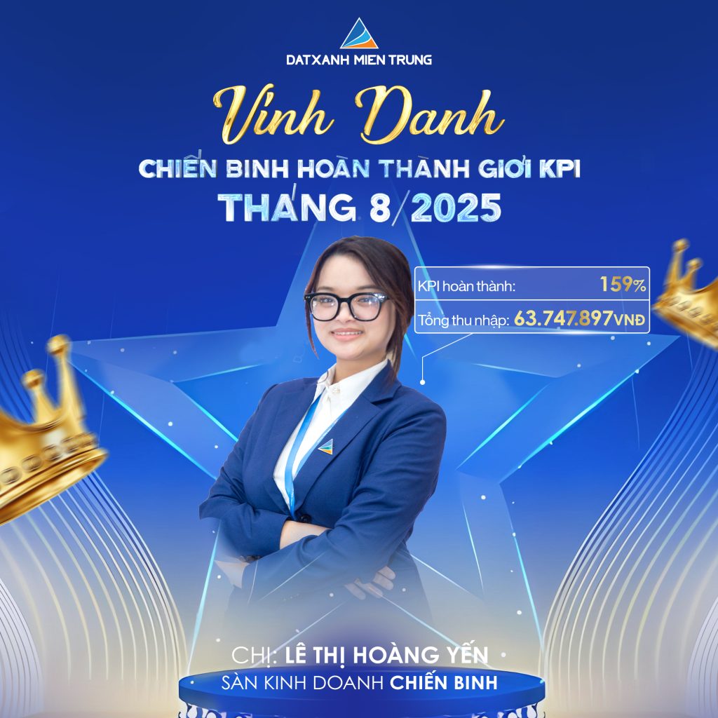 ĐẤT XANH MIỀN TRUNG: THÀNH TÍCH VỮNG - BẢN LĨNH VÀNG CỦA CÁC CHIẾN BINH THÁNG 8 3 202509030333 Hoang yen